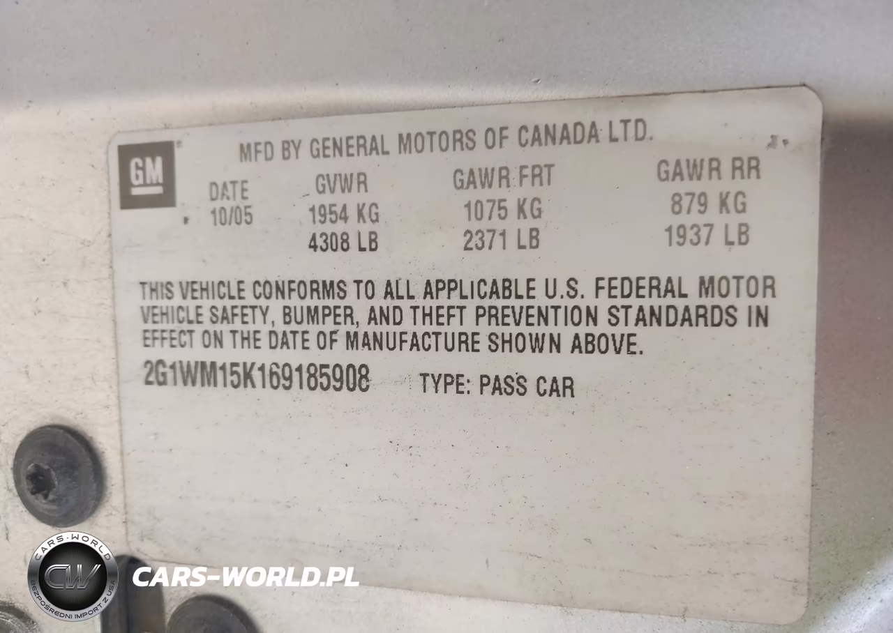 2006 Chevrolet Monte Carlo Lt VIN:2G1WM15K169185908 - 9