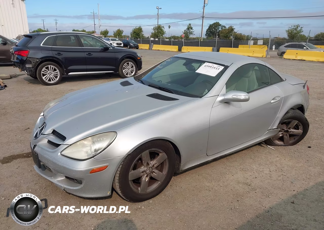 2007 Mercedes-Benz Slk 280 VIN:WDBWK54F17F156599 - 2