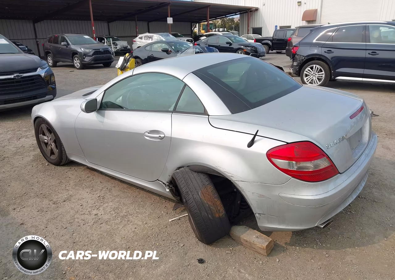 2007 Mercedes-Benz Slk 280 VIN:WDBWK54F17F156599 - 3