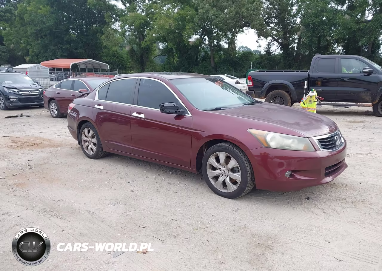 2008 Honda Accord 3.5 Ex-L VIN:1HGCP36818A069603 - 1
