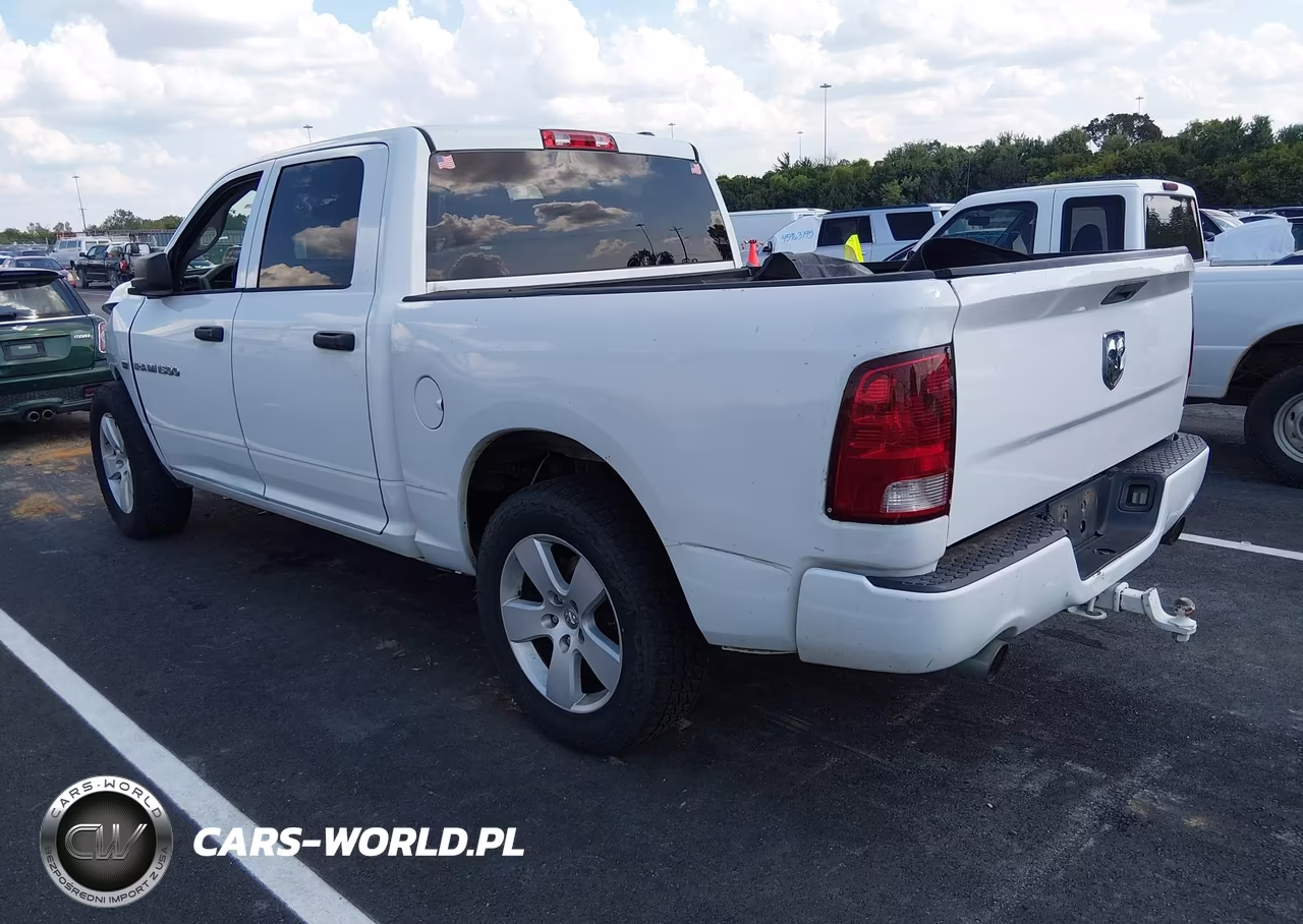 2012 Ram 1500 Express VIN:1C6RD6KT6CS301216 - 3