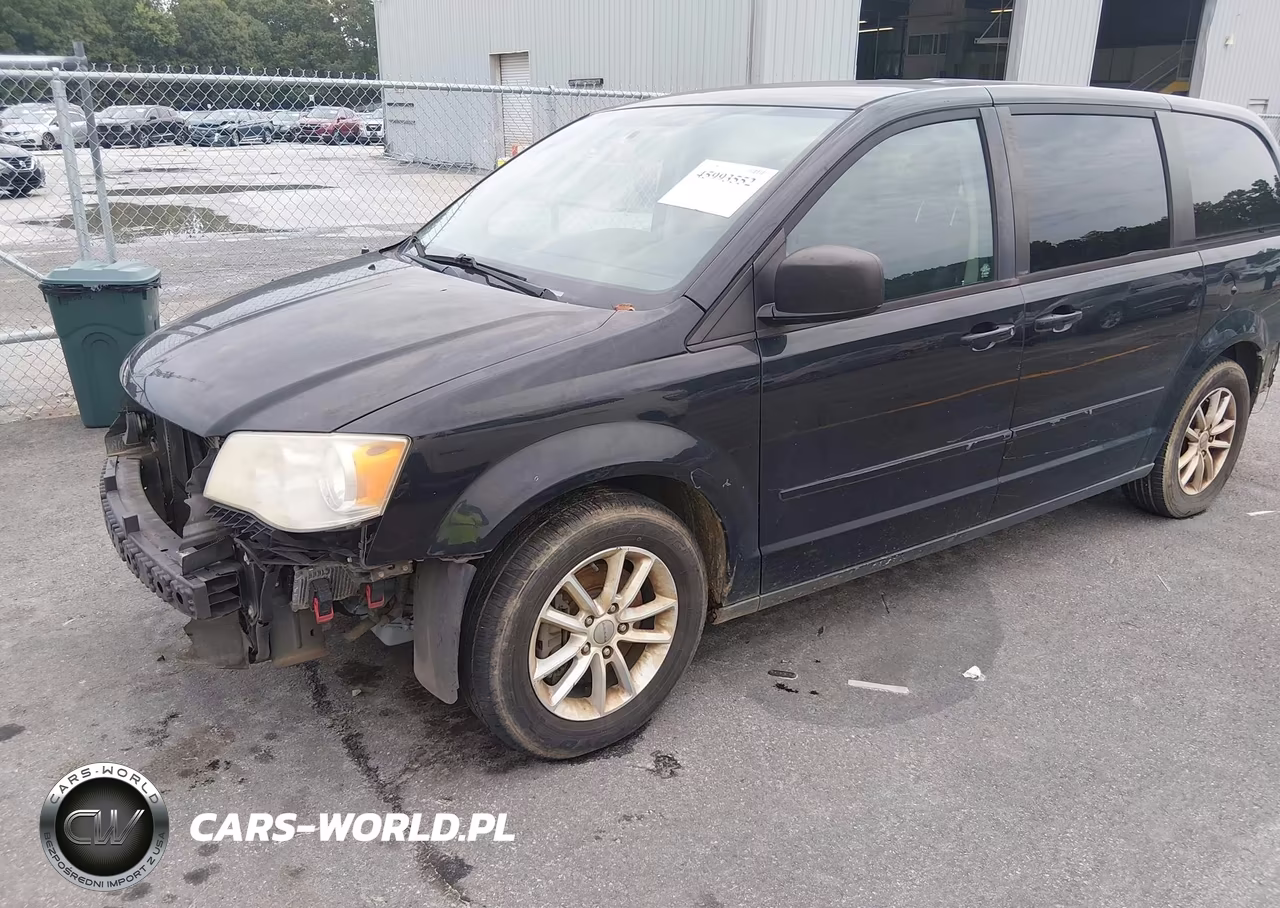 2013 Dodge Grand Caravan Se VIN:2C4RDGBG8DR766603 - 2
