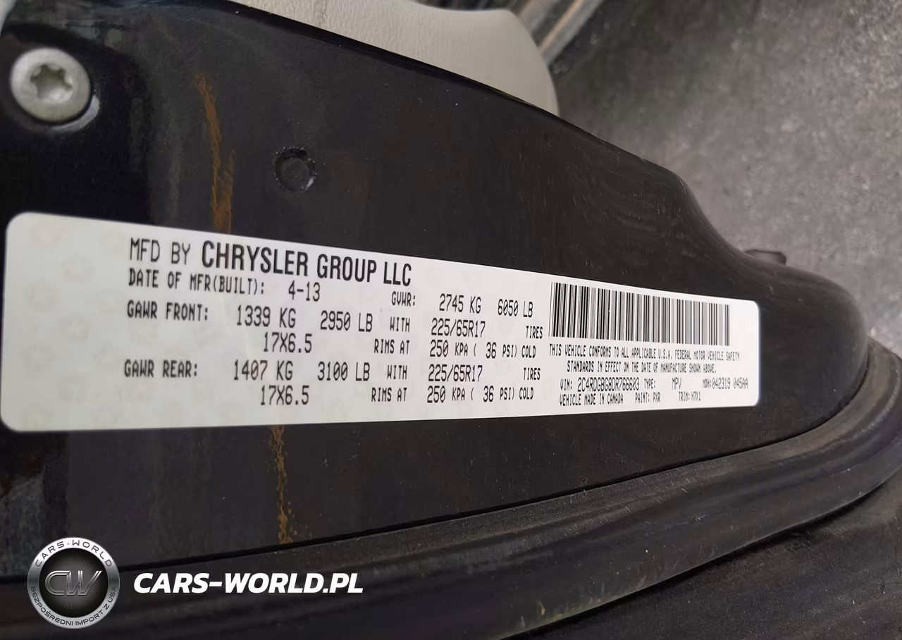 2013 Dodge Grand Caravan Se VIN:2C4RDGBG8DR766603 - 9