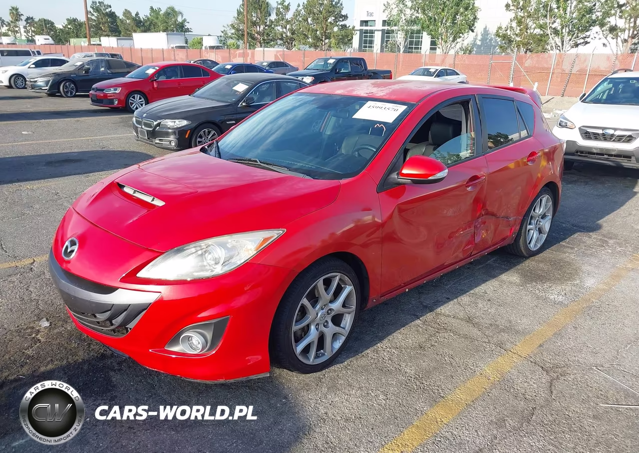 2011 Mazda Mazdaspeed3 Sport VIN:JM1BL1K48B1459876 - 2