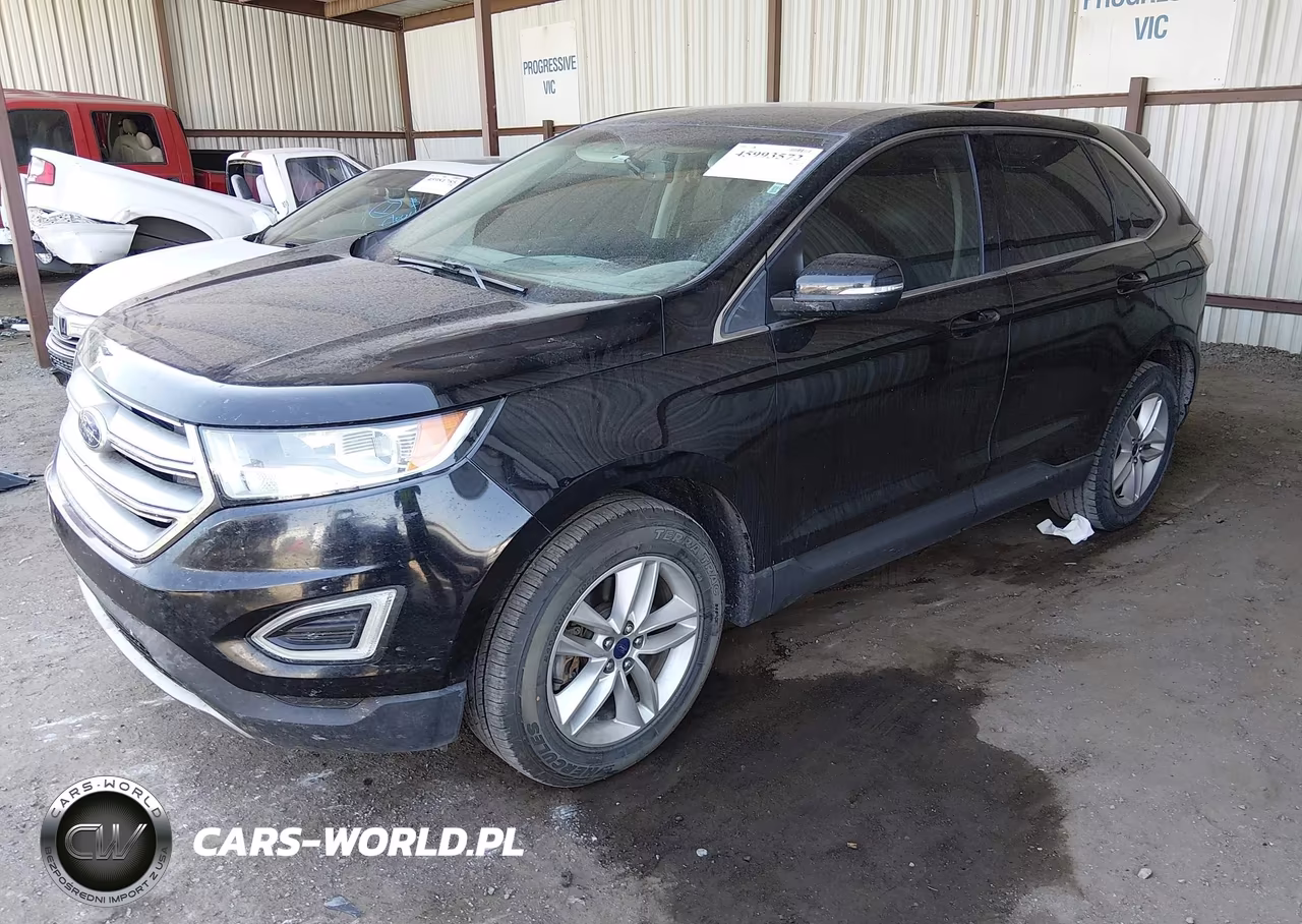 2017 Ford Edge Sel VIN:2FMPK4J93HBC25824 - 2