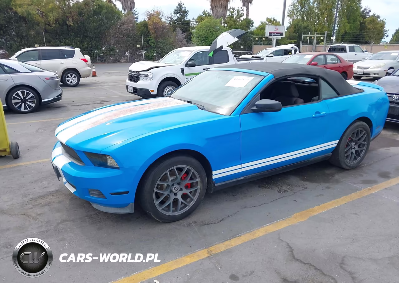 2011 Ford Mustang V6 VIN:1ZVBP8EM5B5150378 - 2