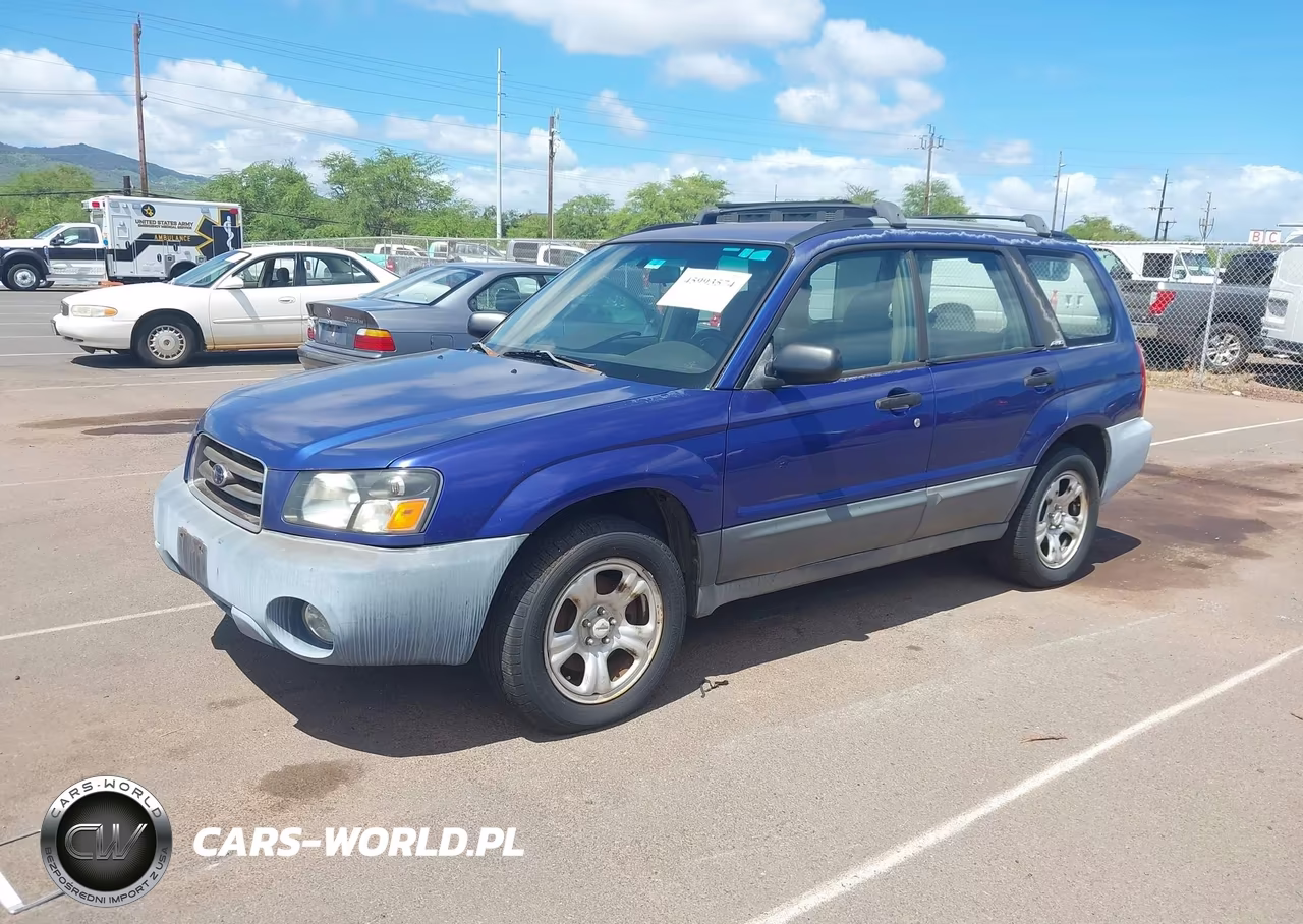 2003 Subaru Forester X VIN:JF1SG63643H704883 - 2