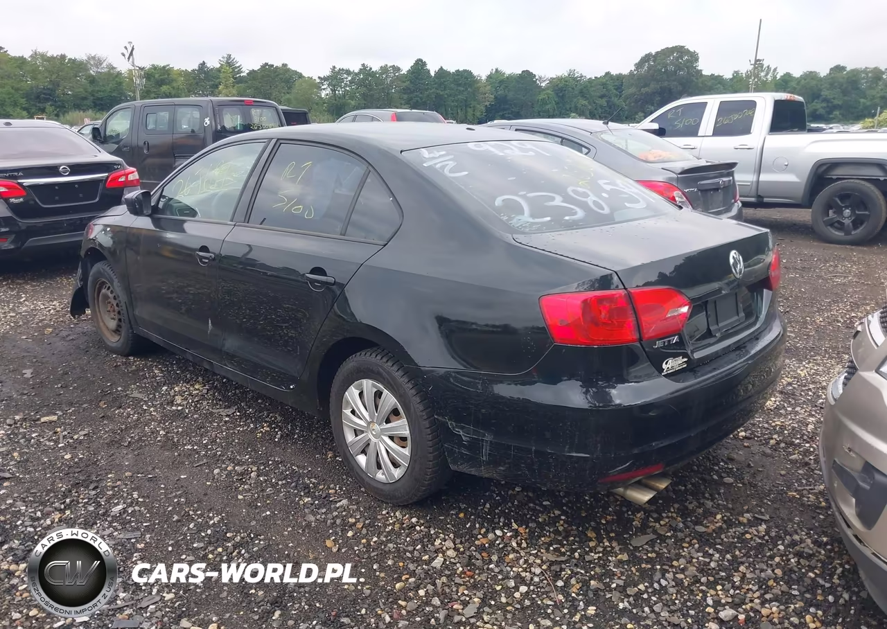 2012 Volkswagen Jetta 2.0L S VIN:3VW1K7AJ0CM321212 - 3