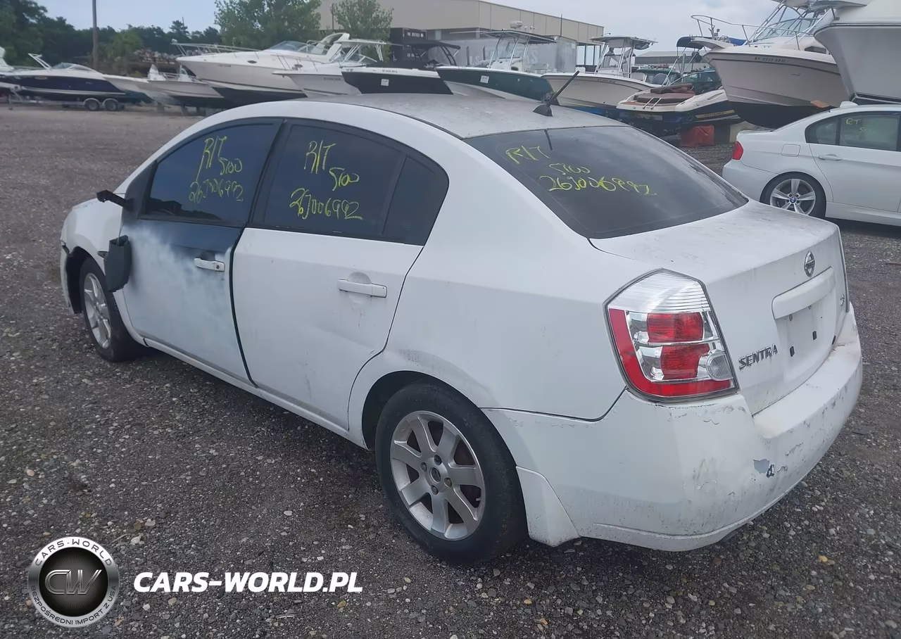 2007 Nissan Sentra 2.0 VIN:3N1AB61E57L705002 - 3