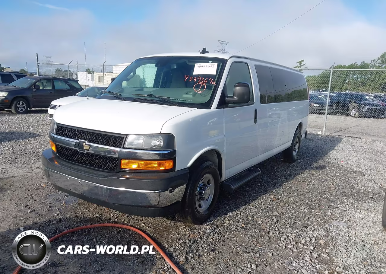 2019 Chevrolet Express 3500 Lt VIN:1GAZGPFG7K1238188 - 2