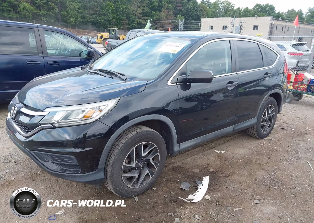 2016 Honda Cr-V Se VIN:5J6RM4H40GL124766 - 2