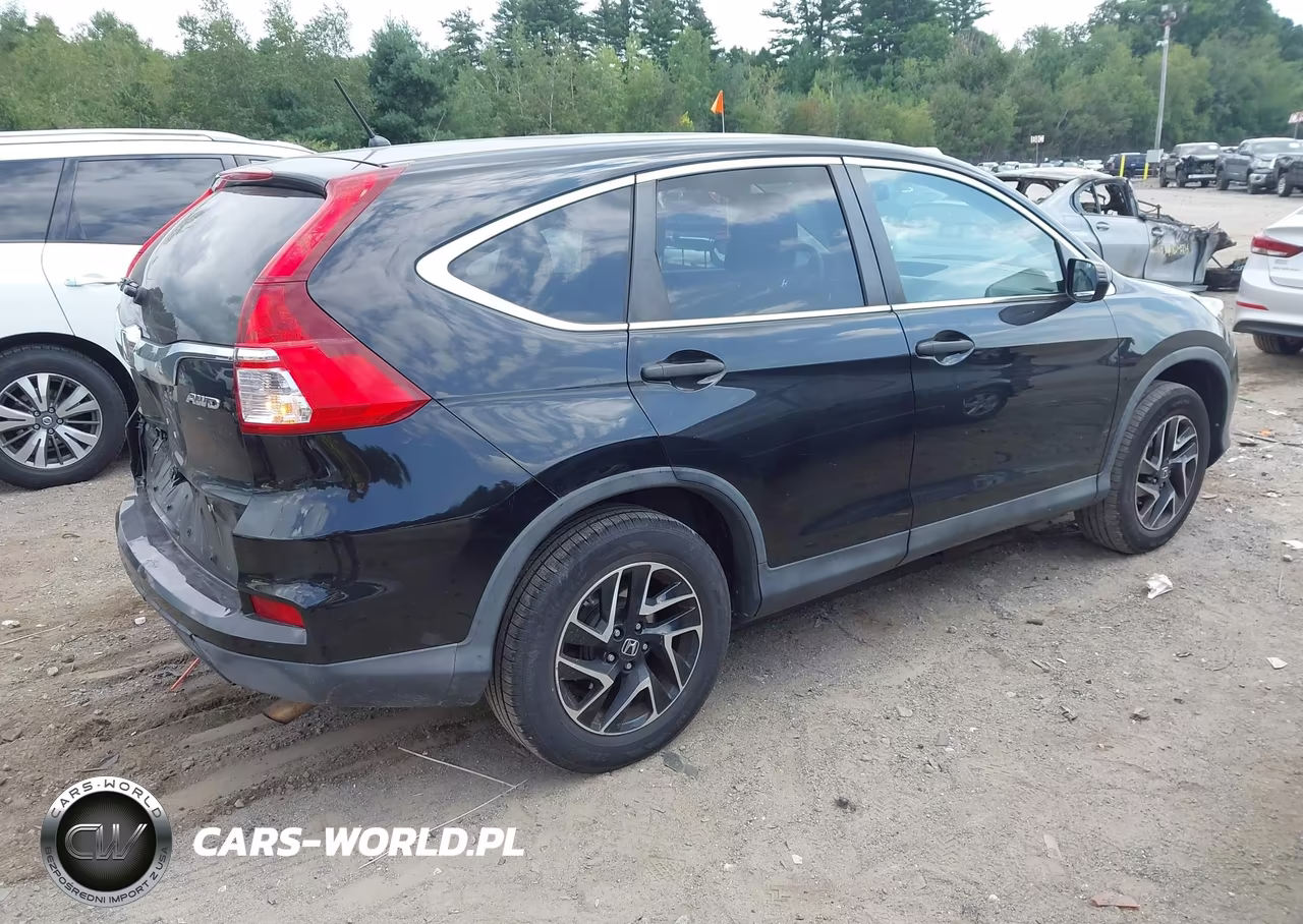 2016 Honda Cr-V Se VIN:5J6RM4H40GL124766 - 4