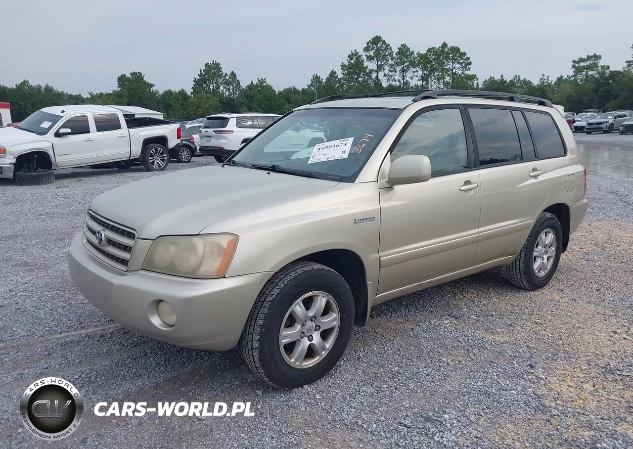 2003 Toyota Highlander Limited V6 VIN:JTEGF21A230095953 - 2