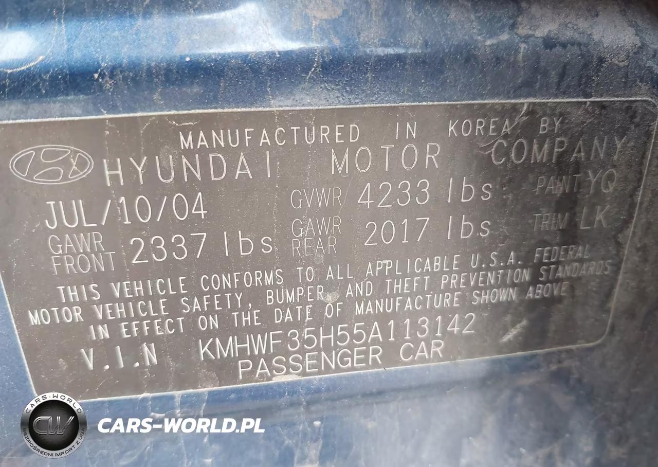 2005 Hyundai Sonata Gls-Lx VIN:KMHWF35H55A113142 - 9