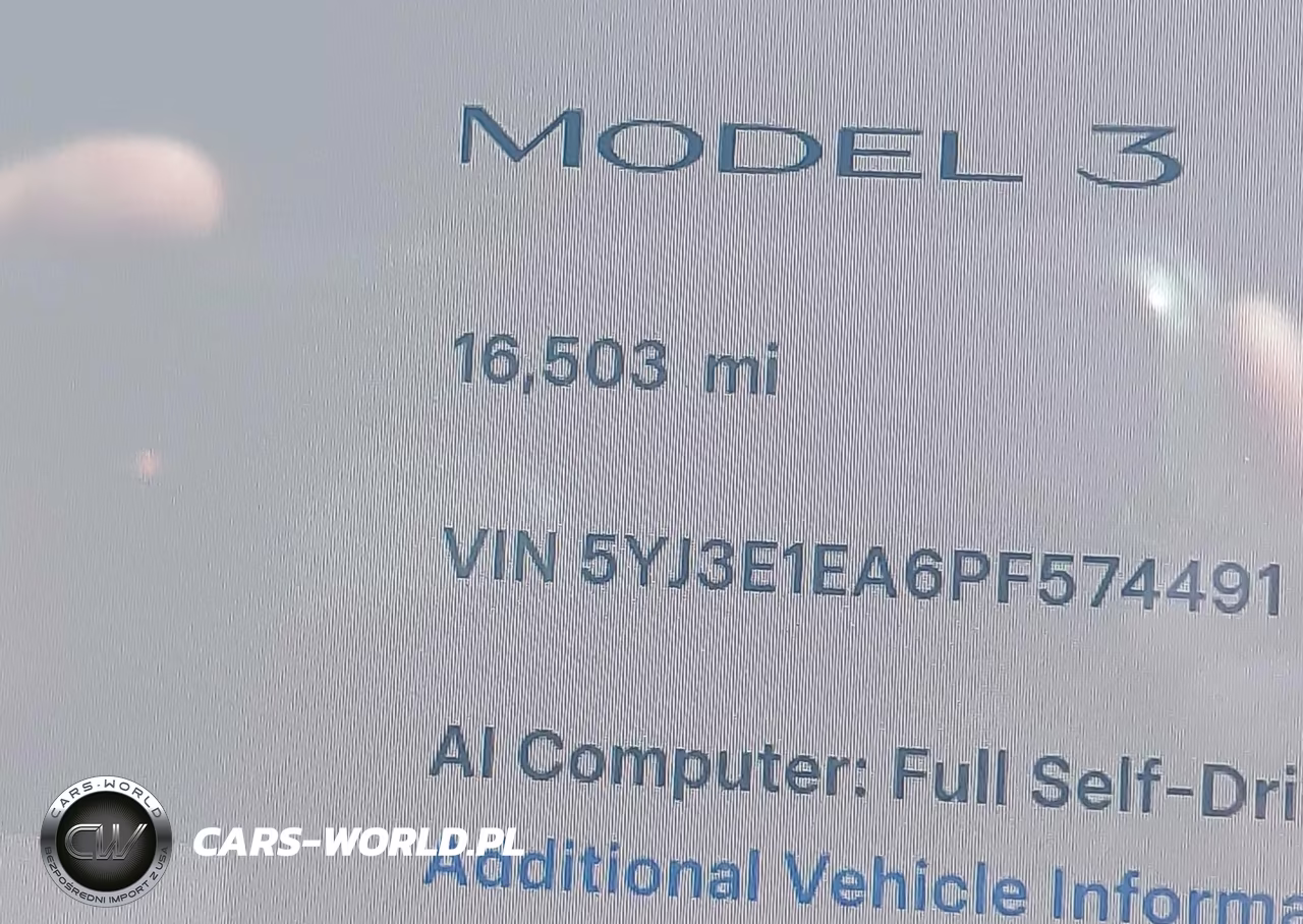 2023 Tesla Model 3 Rear-Wheel Drive VIN:5YJ3E1EA6PF574491 - 14