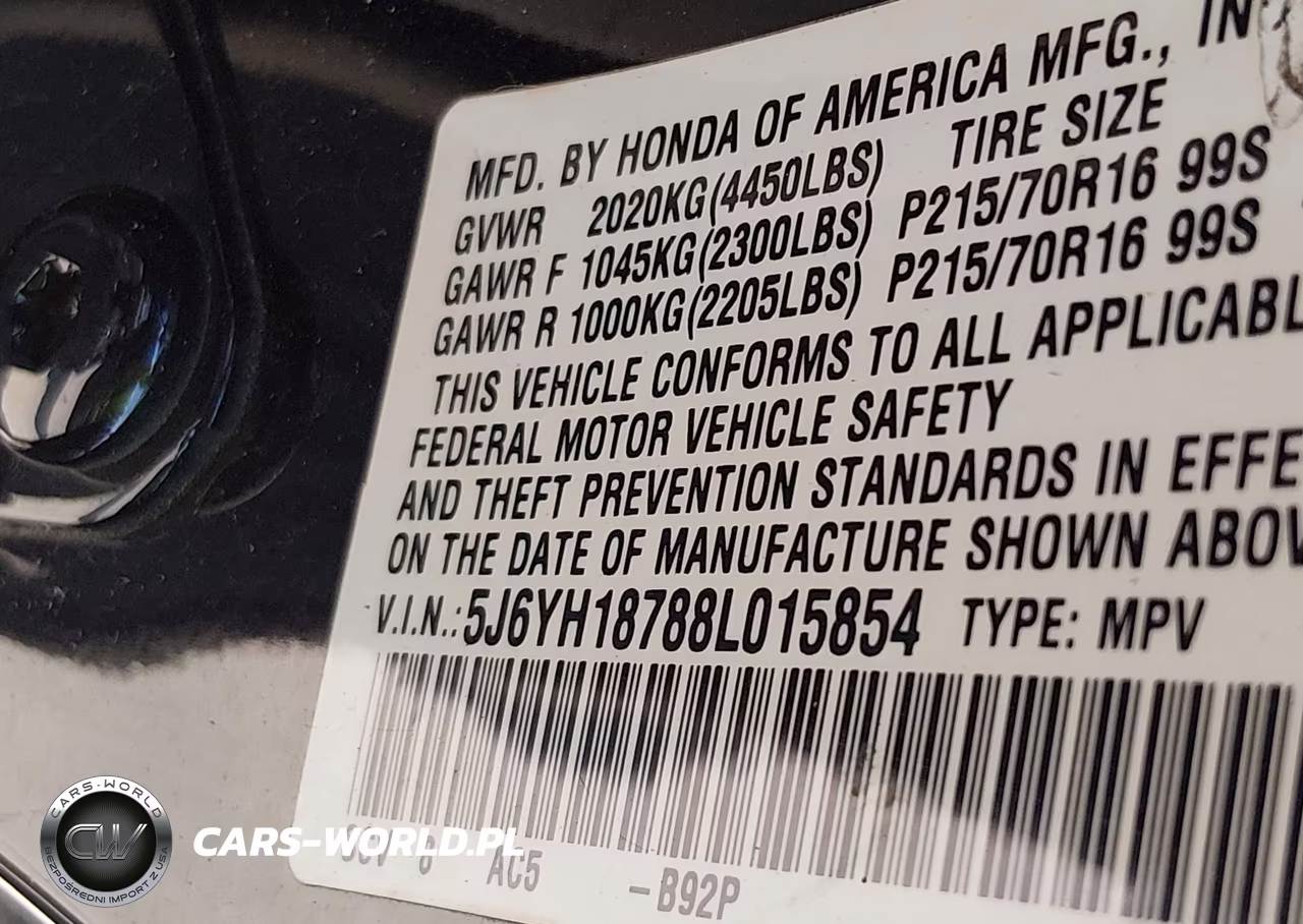 2008 Honda Element Ex VIN:5J6YH18788L015854 - 9