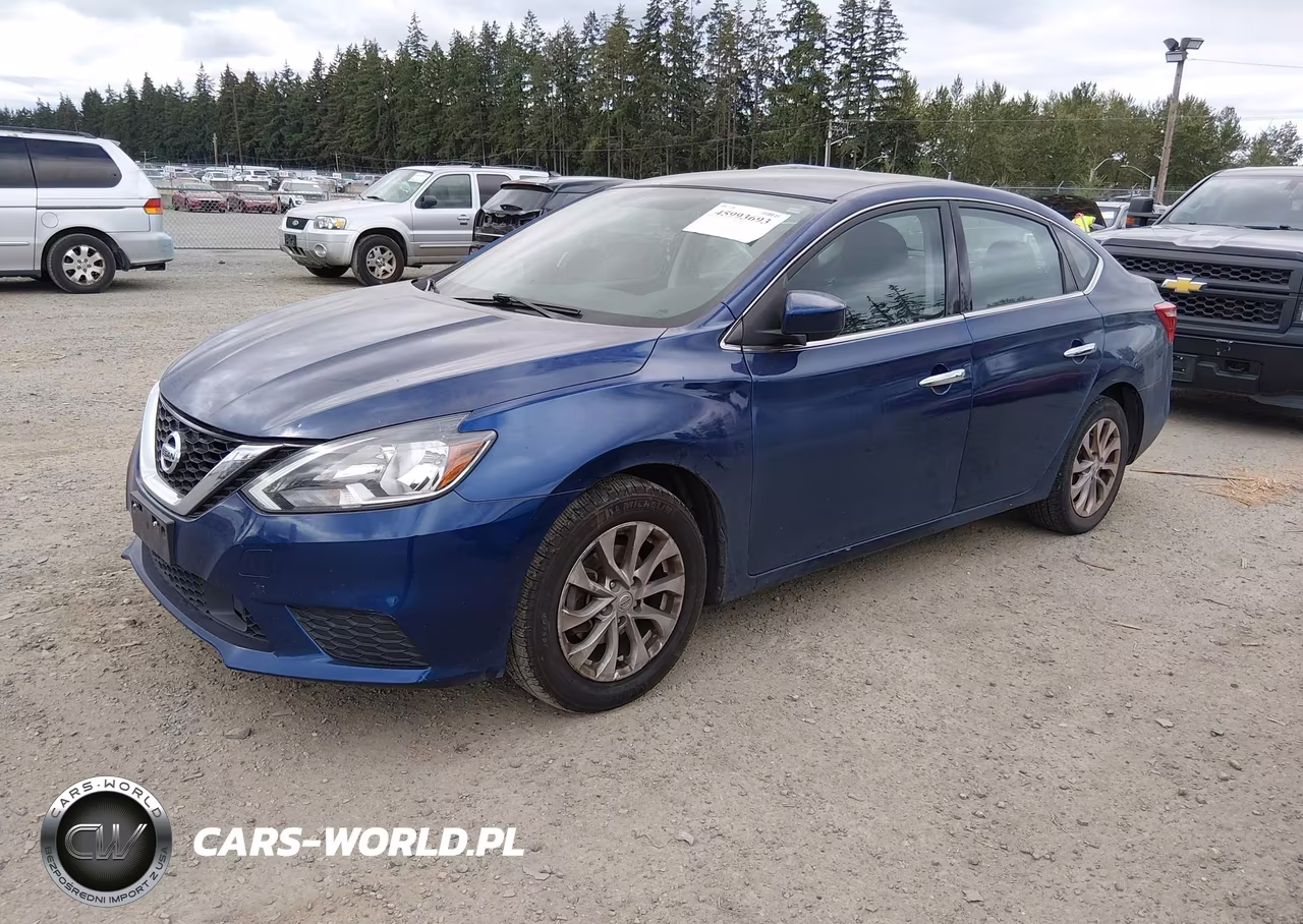 2019 Nissan Sentra Sv VIN:3N1AB7AP1KY238759 - 2