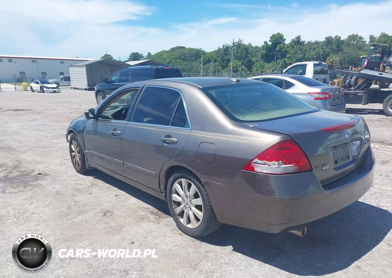2007 Honda Accord 3.0 Ex VIN:1HGCM66597A089967 - 3