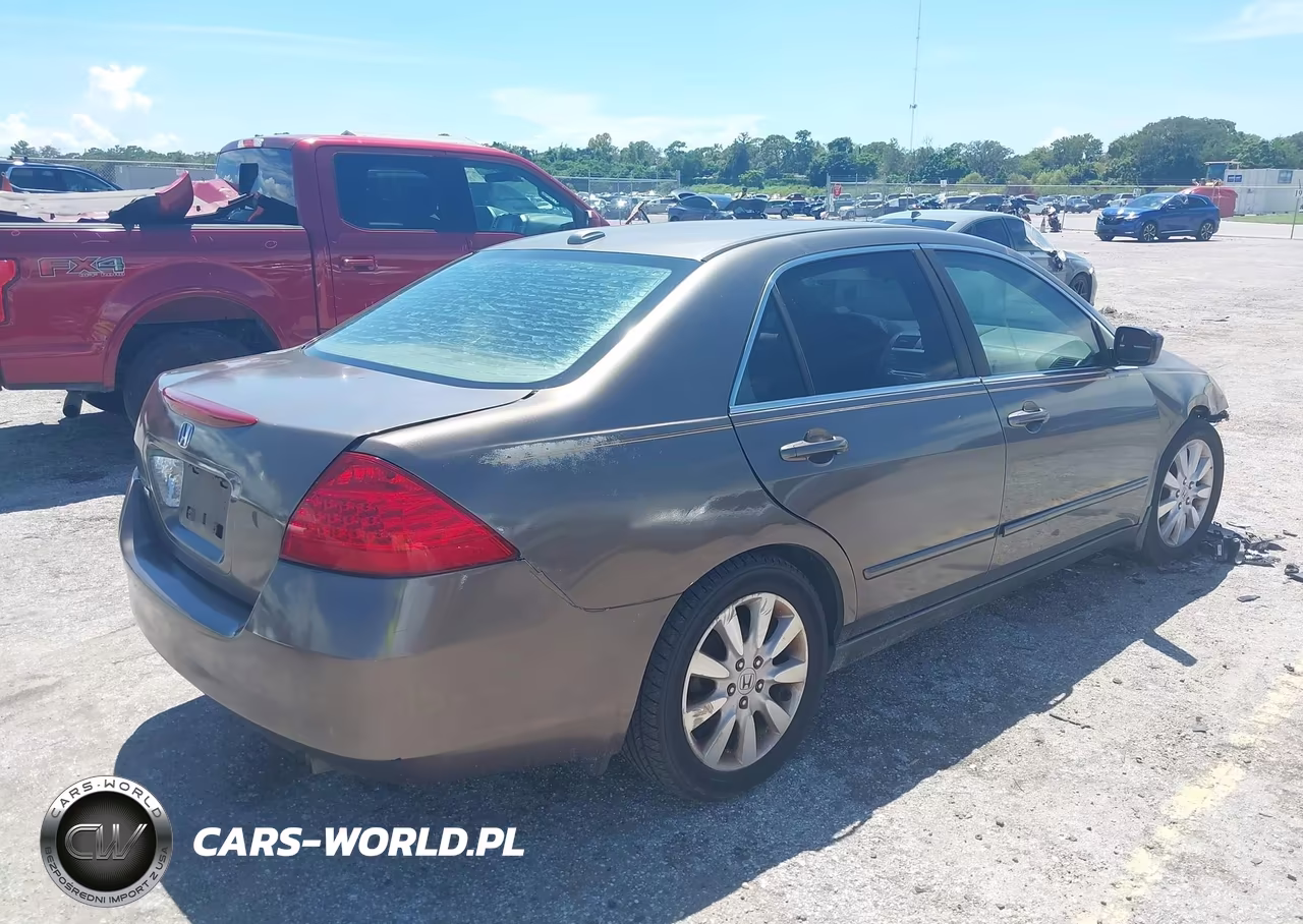 2007 Honda Accord 3.0 Ex VIN:1HGCM66597A089967 - 4