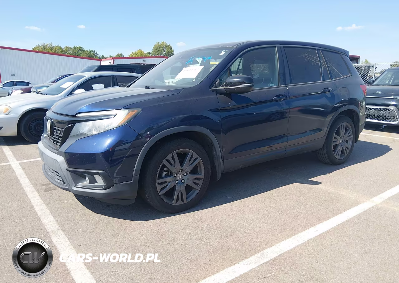 2019 Honda Passport Ex-L VIN:5FNYF7H52KB002444 - 2
