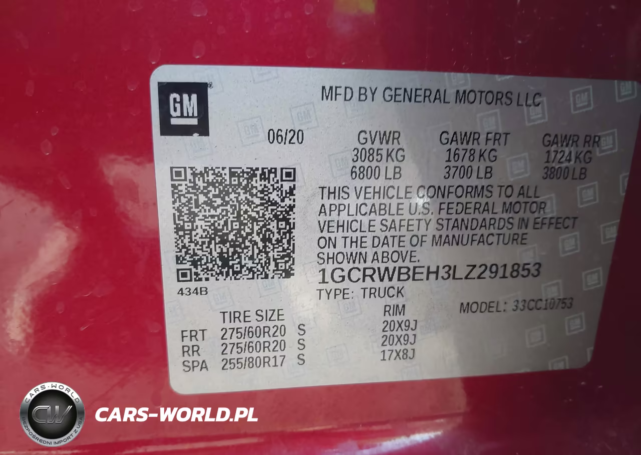 2020 Chevrolet Silverado C1500 Custom VIN:1GCRWBEH3LZ291853 - 9