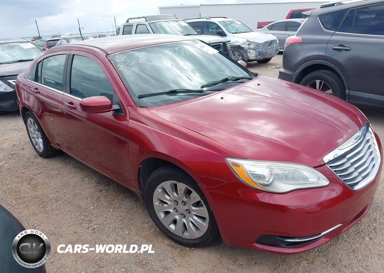 2013 Chrysler 200 Lx VIN:1C3CCBAB5DN646650 - 1