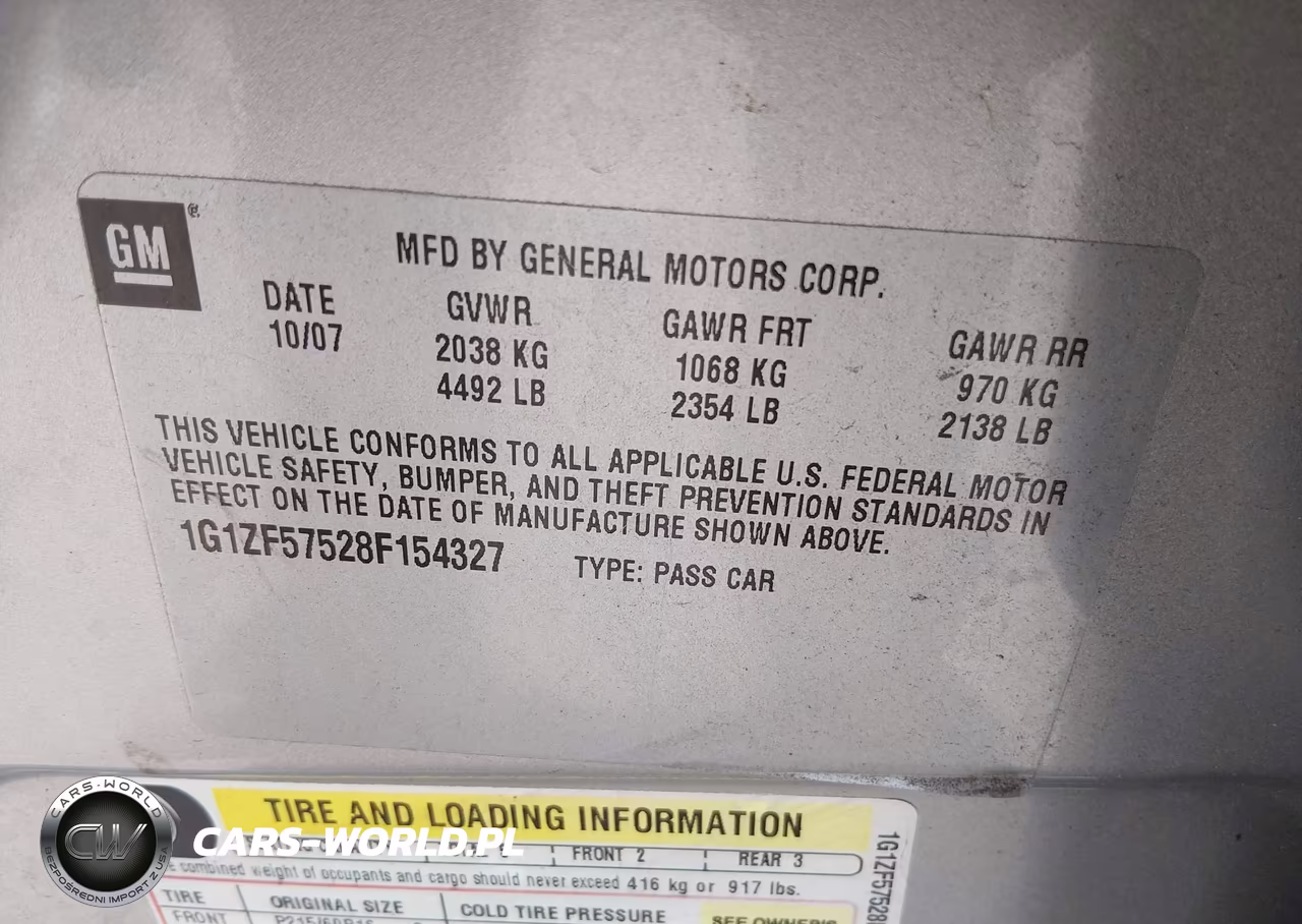 2008 Chevrolet Malibu Hybrid VIN:1G1ZF57528F154327 - 9