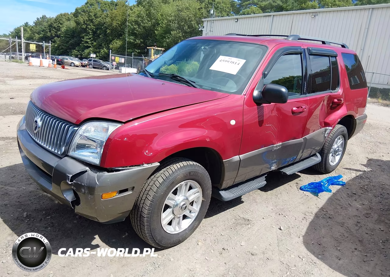 2004 Mercury Mountaineer VIN:4M2ZU86K04UJ06170 - 2