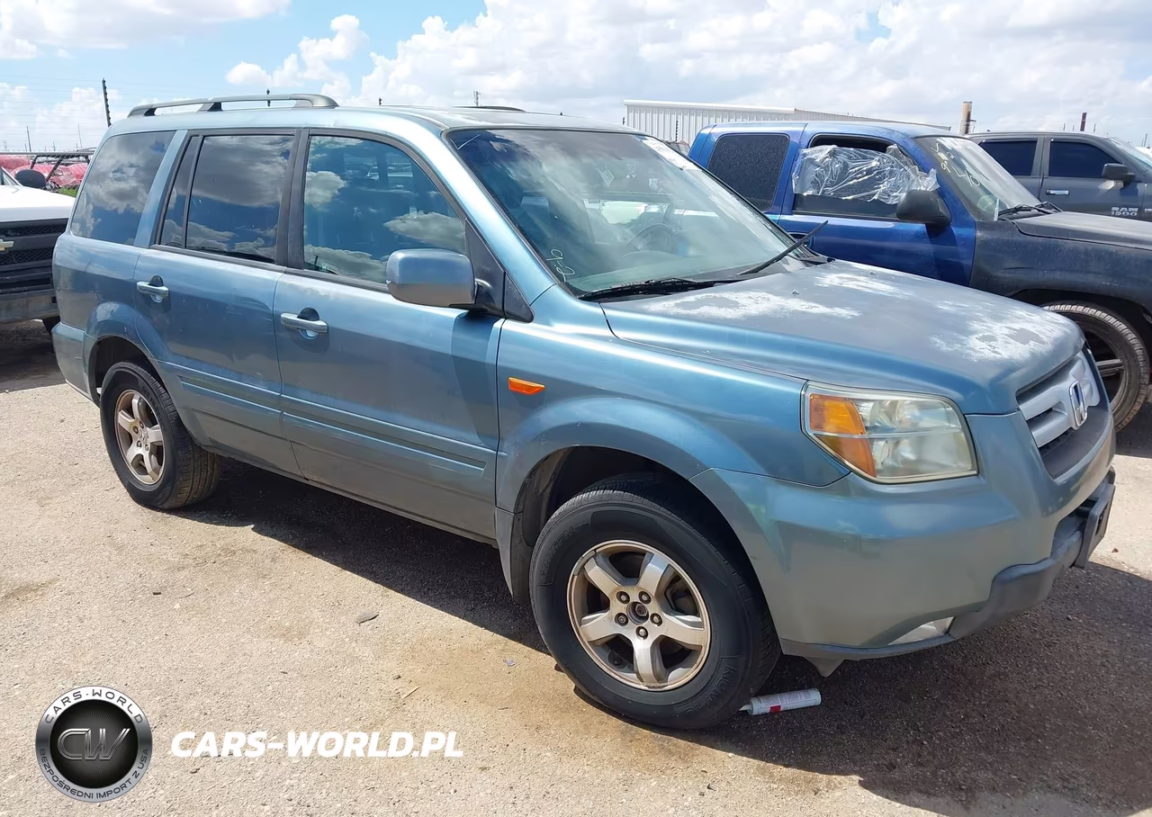 2007 Honda Pilot Ex-L VIN:5FNYF28577B000523 - 1