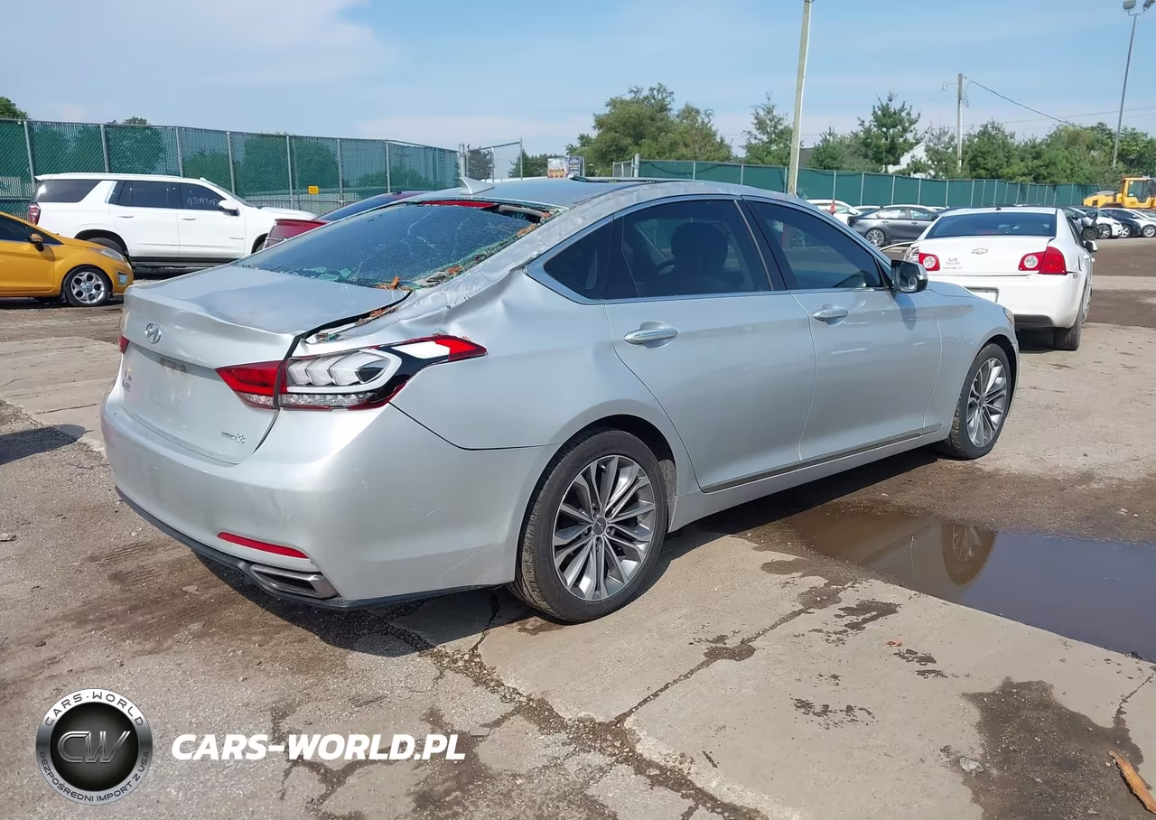 2015 Hyundai Genesis 3.8 Premium VIN:KMHGN4JE6FU025421 - 4