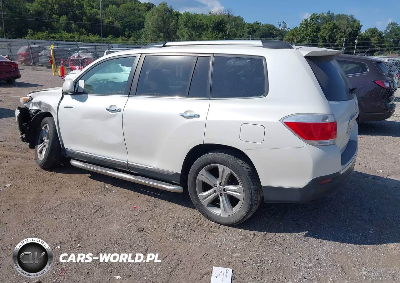 2011 Toyota Highlander Limited V6 VIN:5TDDK3EH1BS062549 - 3