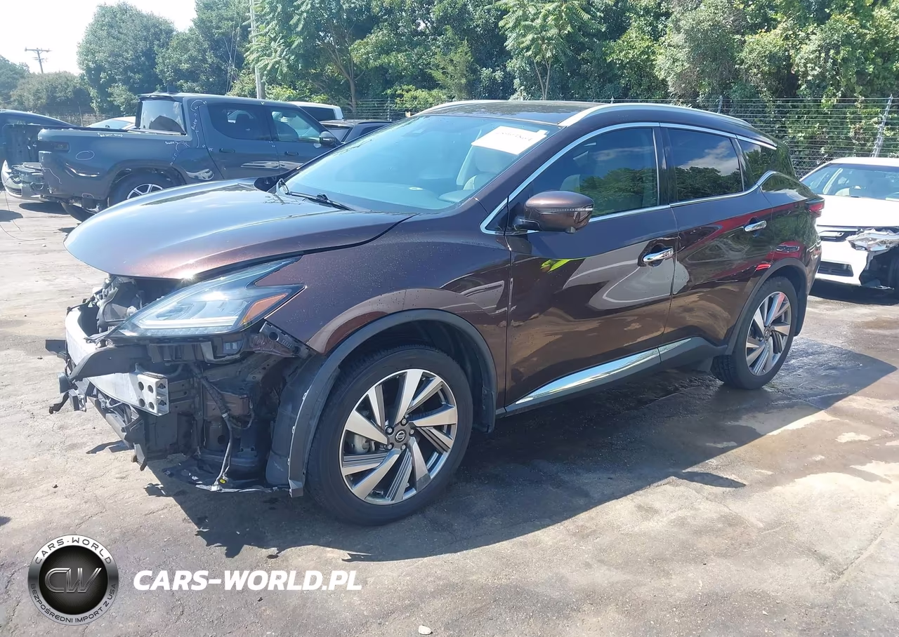 2021 Nissan Murano Sl Fwd VIN:5N1AZ2CJXMC107194 - 2