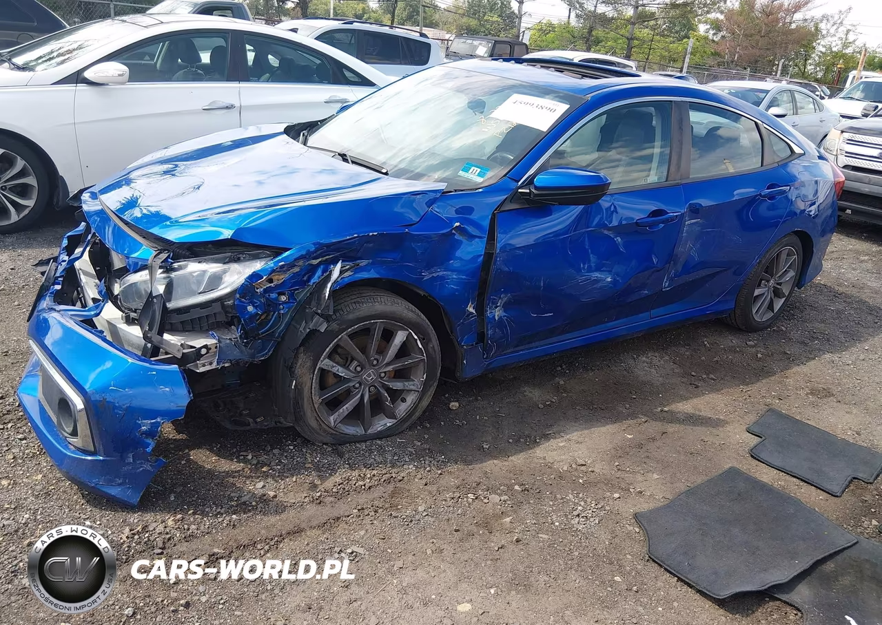 2020 Honda Civic Ex VIN:19XFC1F30LE215544 - 2