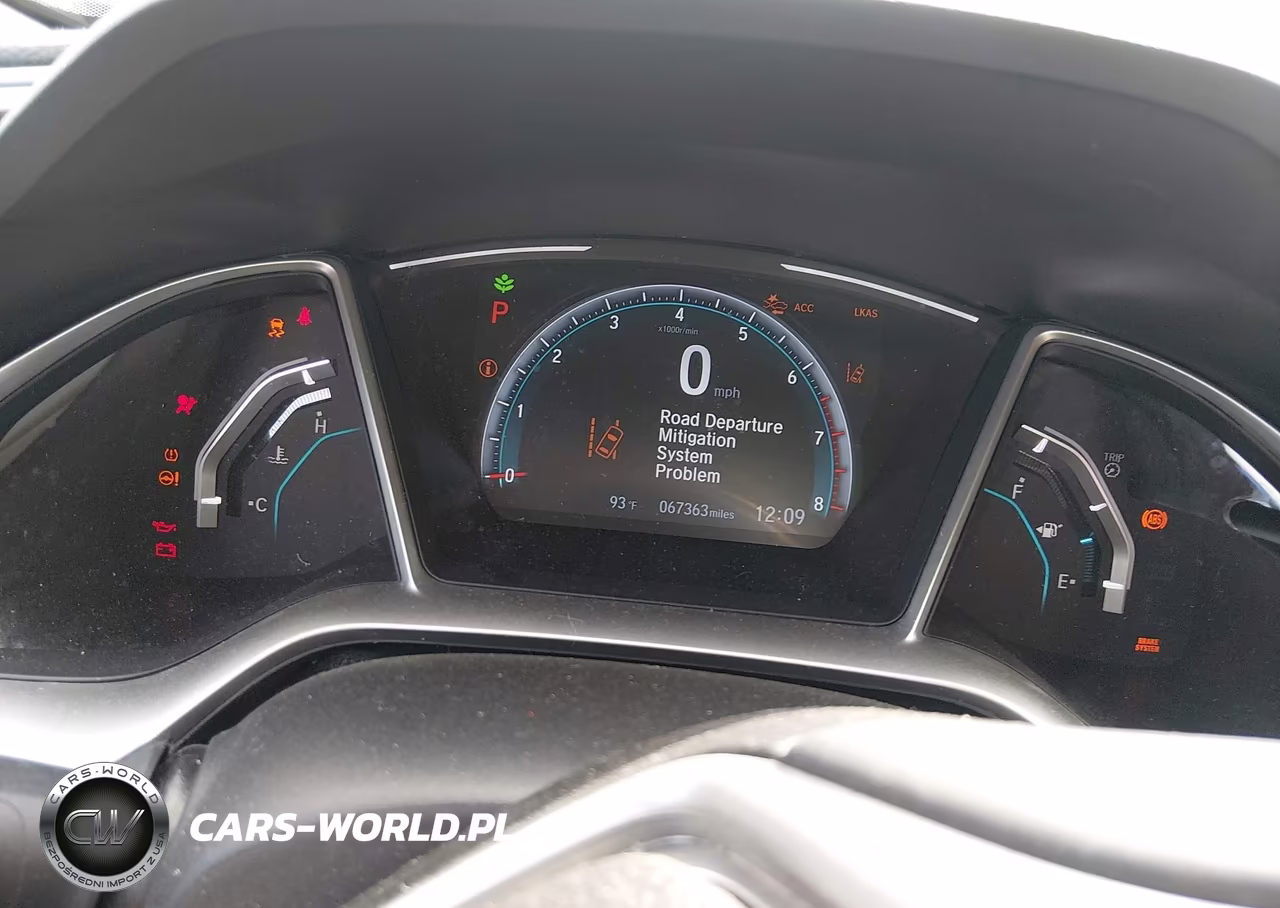 2020 Honda Civic Ex VIN:19XFC1F30LE215544 - 7
