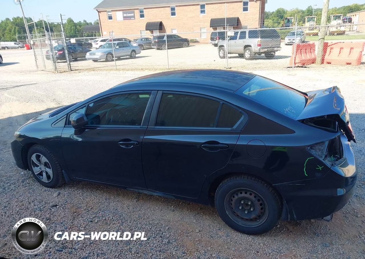 2013 Honda Civic Lx VIN:2HGFB2F5XDH572473 - 14