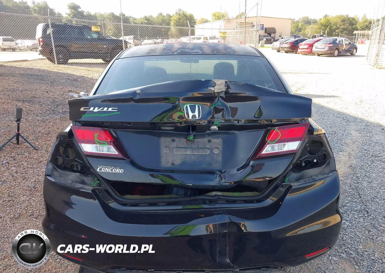 2013 Honda Civic Lx VIN:2HGFB2F5XDH572473 - 16
