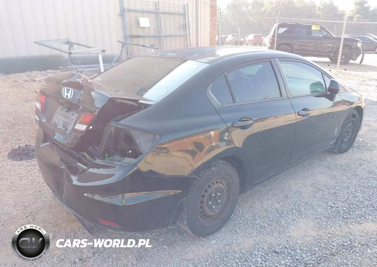 2013 Honda Civic Lx VIN:2HGFB2F5XDH572473 - 4