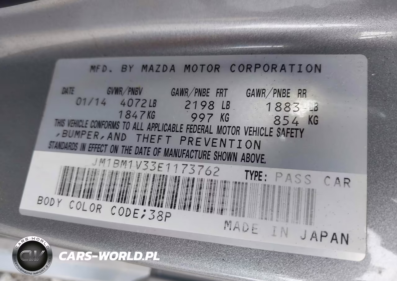 2014 Mazda Mazda3 S Touring VIN:JM1BM1V33E1173762 - 9