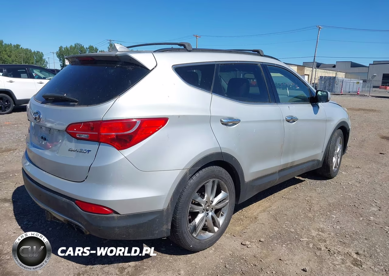 2013 Hyundai Santa Fe Sport 2.0T VIN:5XYZU3LA0DG010982 - 4