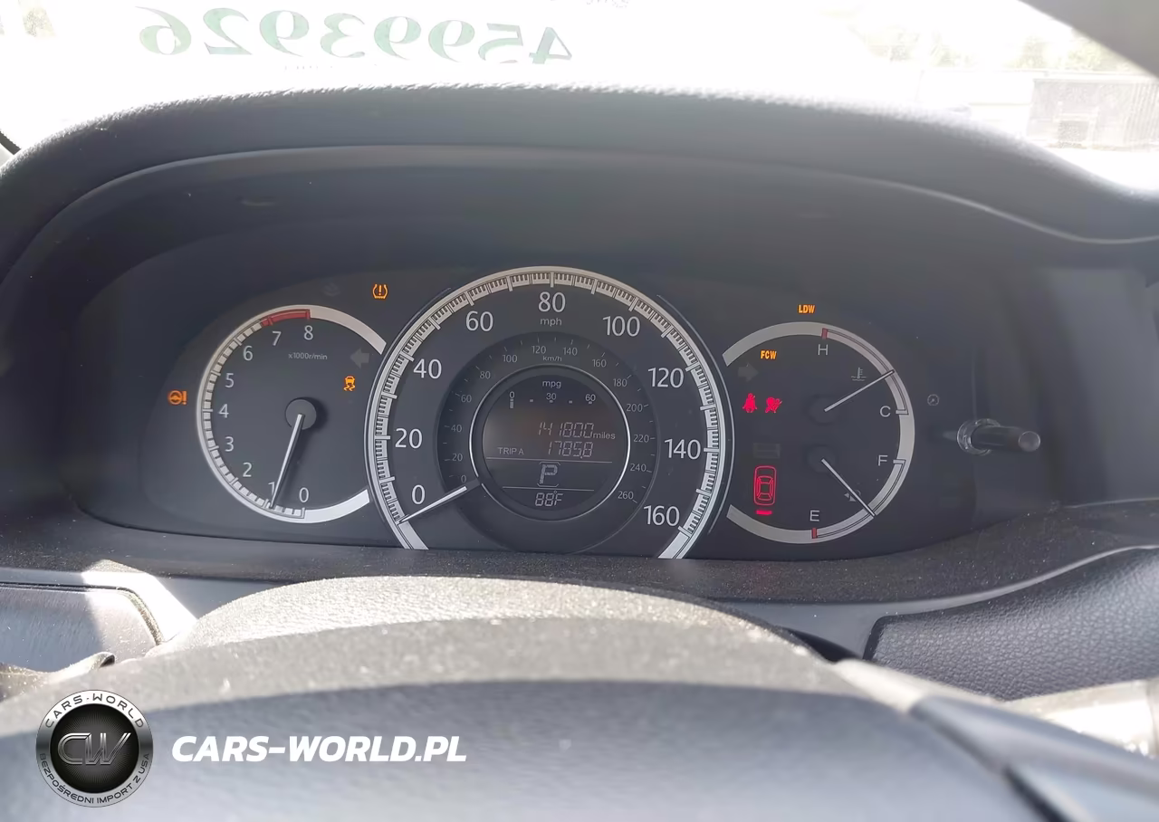 2014 Honda Accord Ex-L VIN:1HGCR2F82EA004307 - 7