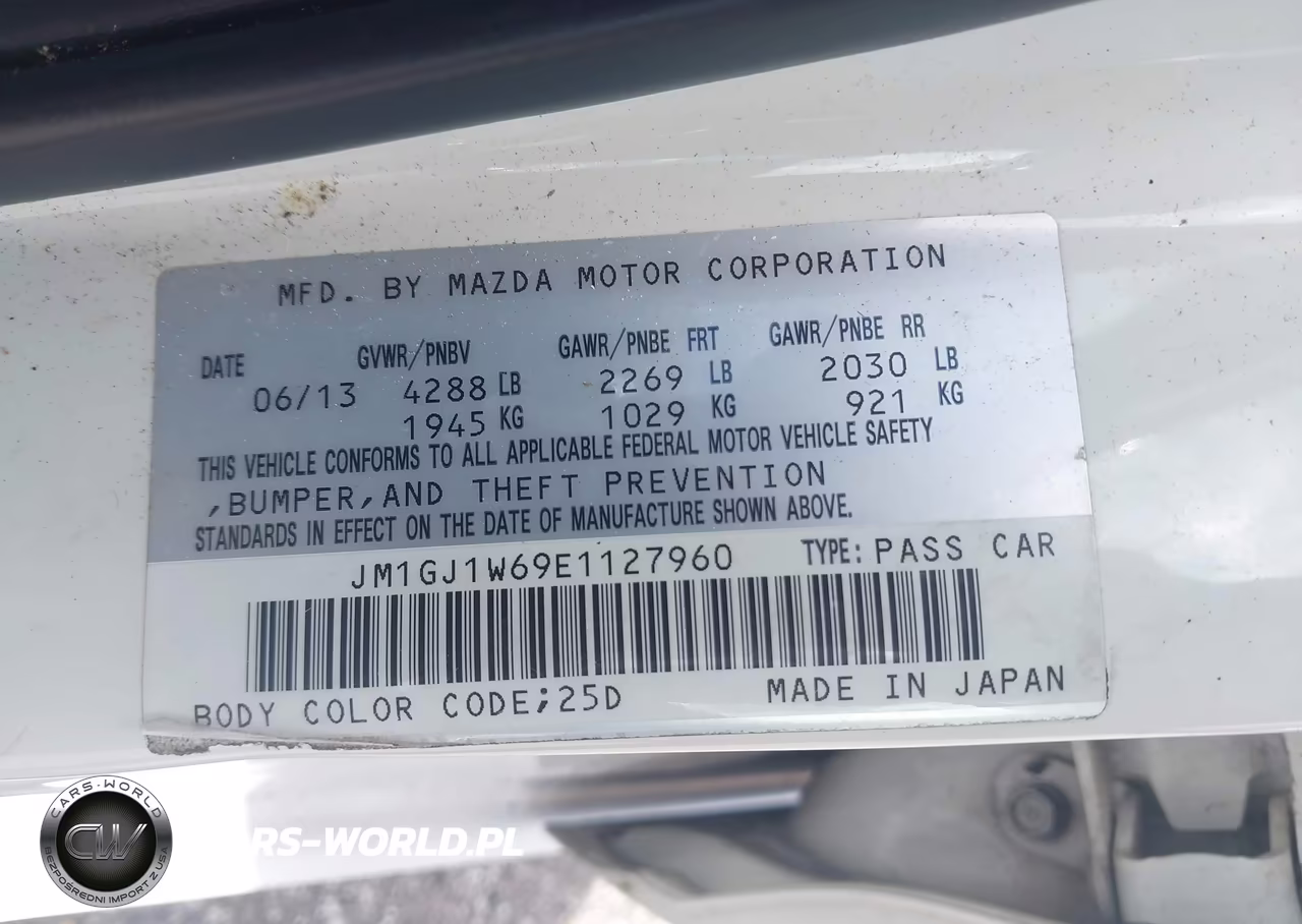 2014 Mazda Mazda6 I Grand Touring VIN:JM1GJ1W69E1127960 - 9