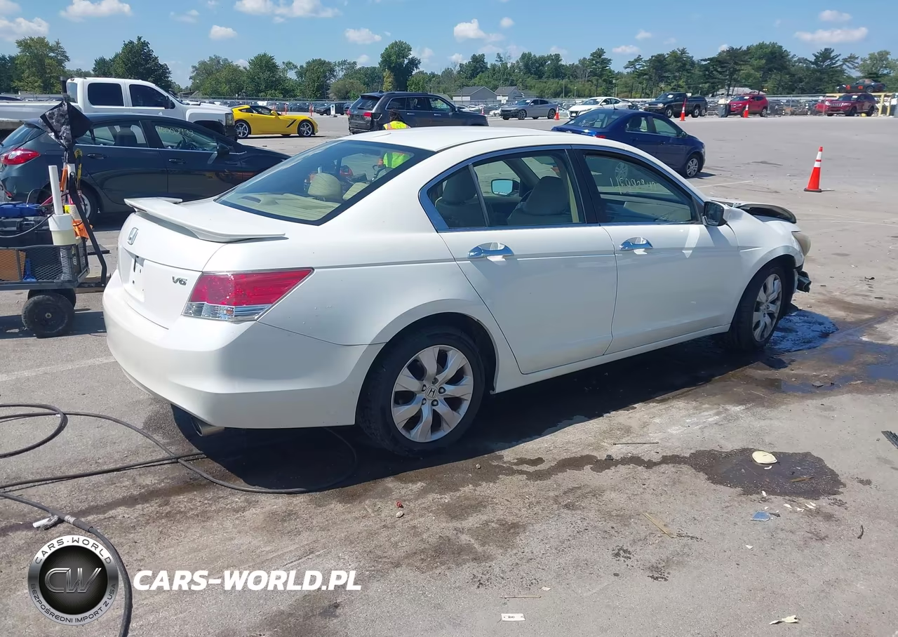 2008 Honda Accord 3.5 Ex-L VIN:1HGCP36878A042390 - 4