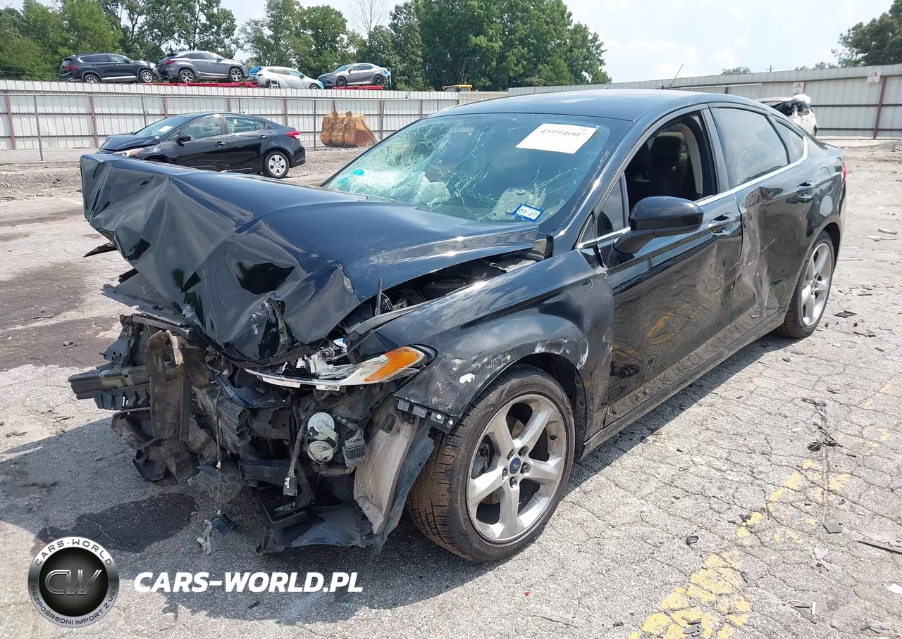 2016 Ford Fusion S VIN:3FA6P0G74GR290266 - 2