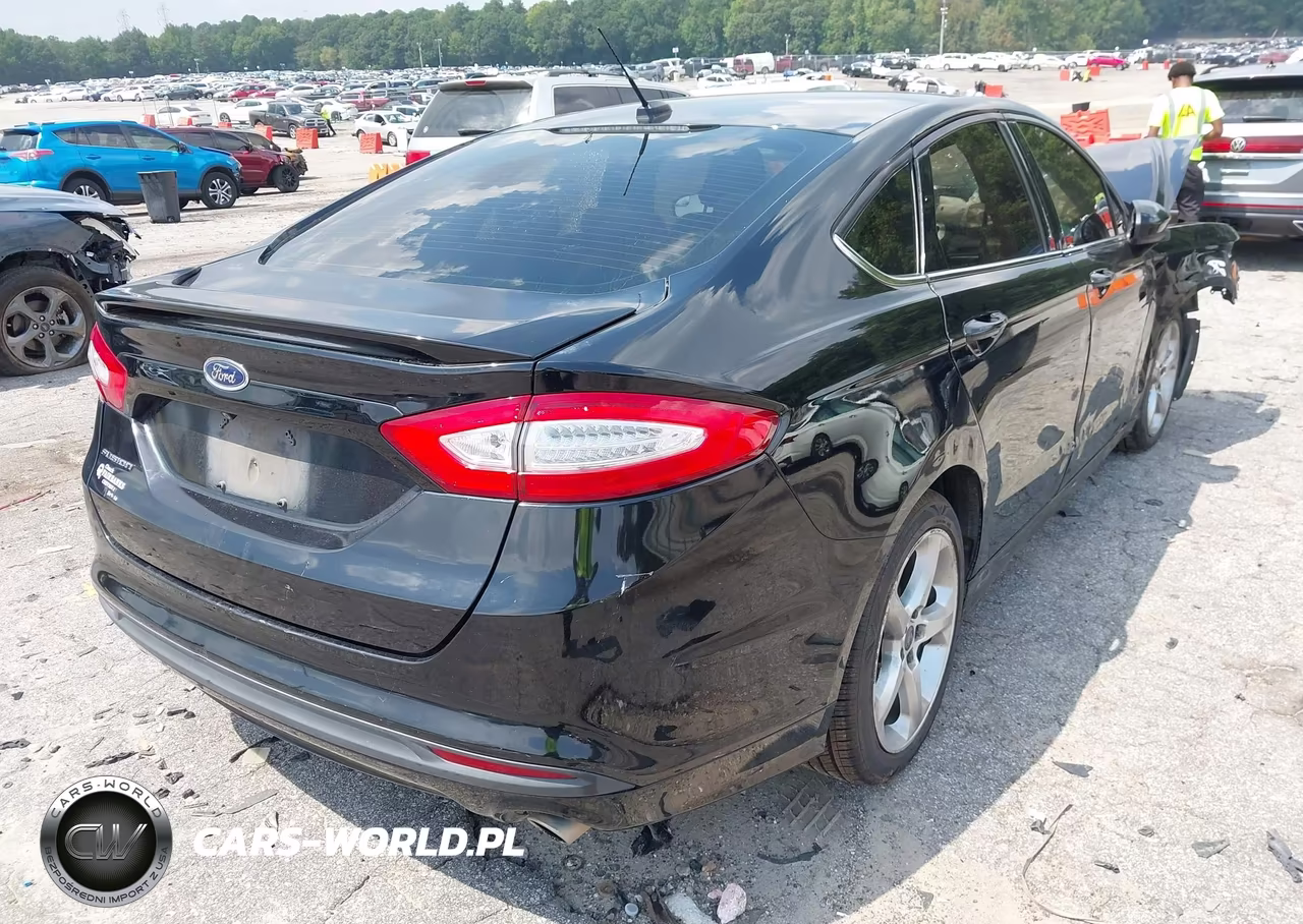 2016 Ford Fusion S VIN:3FA6P0G74GR290266 - 4