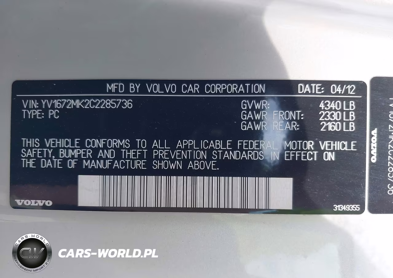 2012 Volvo C30 Platinum-Premier Plus-R-Design-R-Design Platinum-R-Design Premier Plus-T5 VIN:YV1672MK2C2285736 - 9