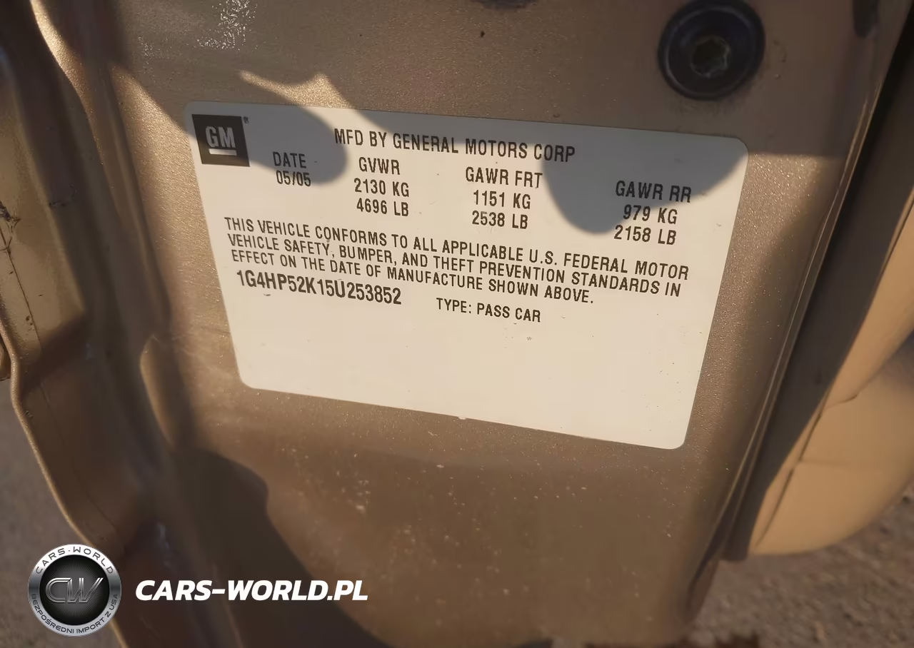 2005 Buick Lesabre Custom VIN:1G4HP52K35U150870 - 9