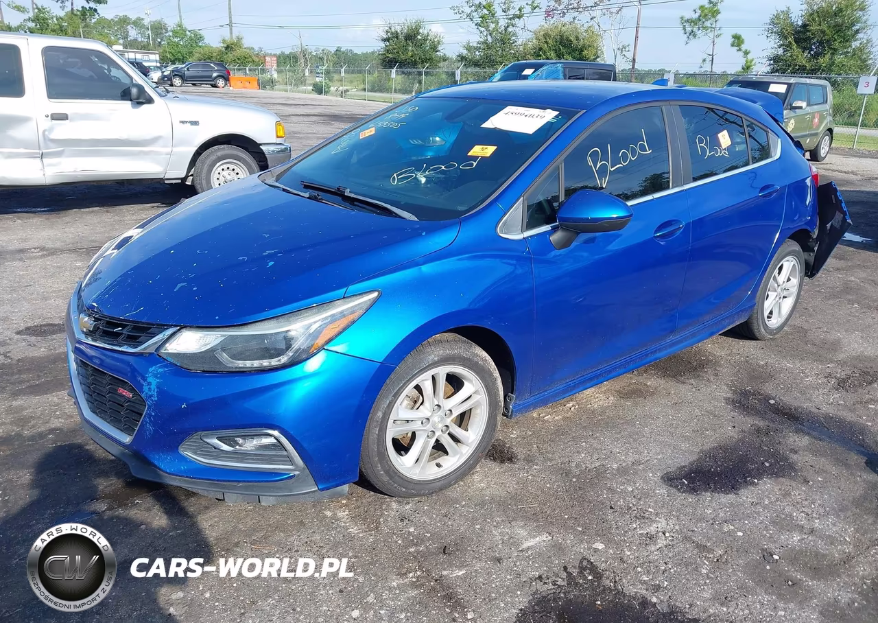 2018 Chevrolet Cruze Lt Auto VIN:3G1BE6SM5JS653505 - 2