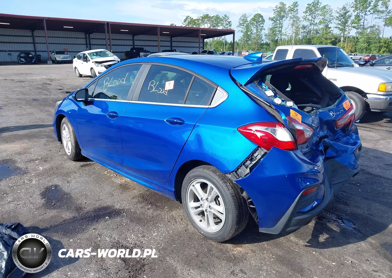 2018 Chevrolet Cruze Lt Auto VIN:3G1BE6SM5JS653505 - 3