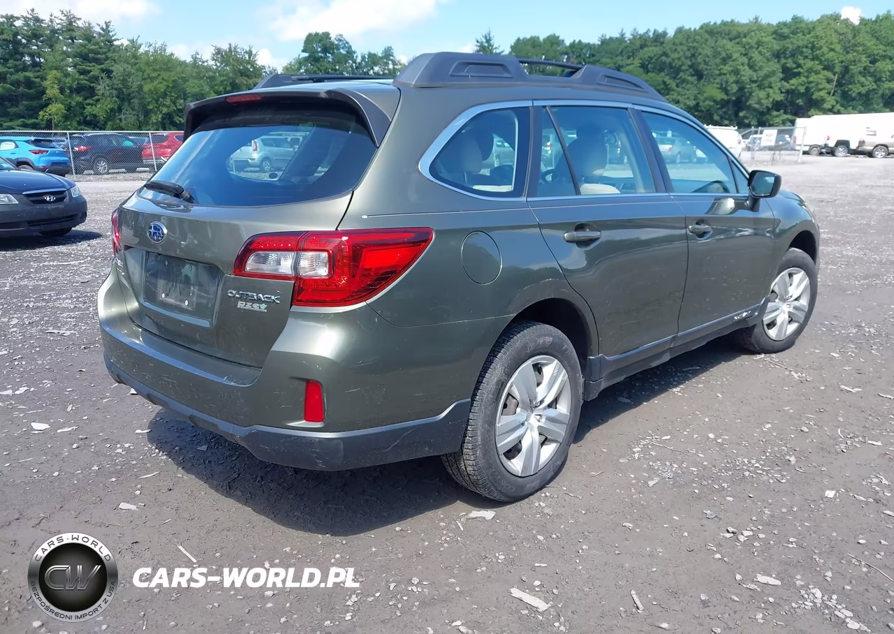 2015 Subaru Outback 2.5I VIN:4S4BSAAC2F3218204 - 4