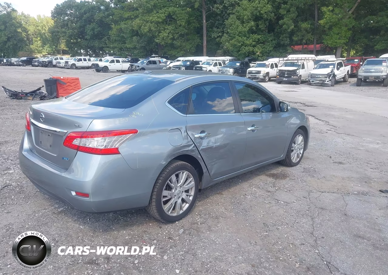 2013 Nissan Sentra Sl VIN:3N1AB7AP1DL711768 - 4
